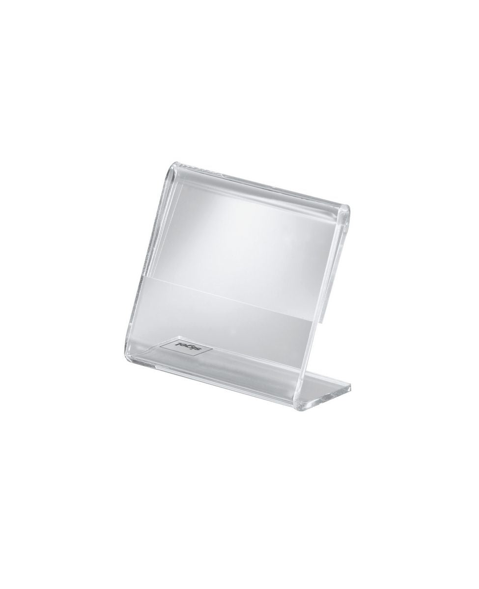 Sigel Info-/Preisaufsteller – 52 × 44 mm, transparent, Acryl, 10er-Pack