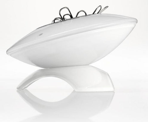 Sigel Klammernspender – Kunststoff, Weiss, 95 × 55 mm