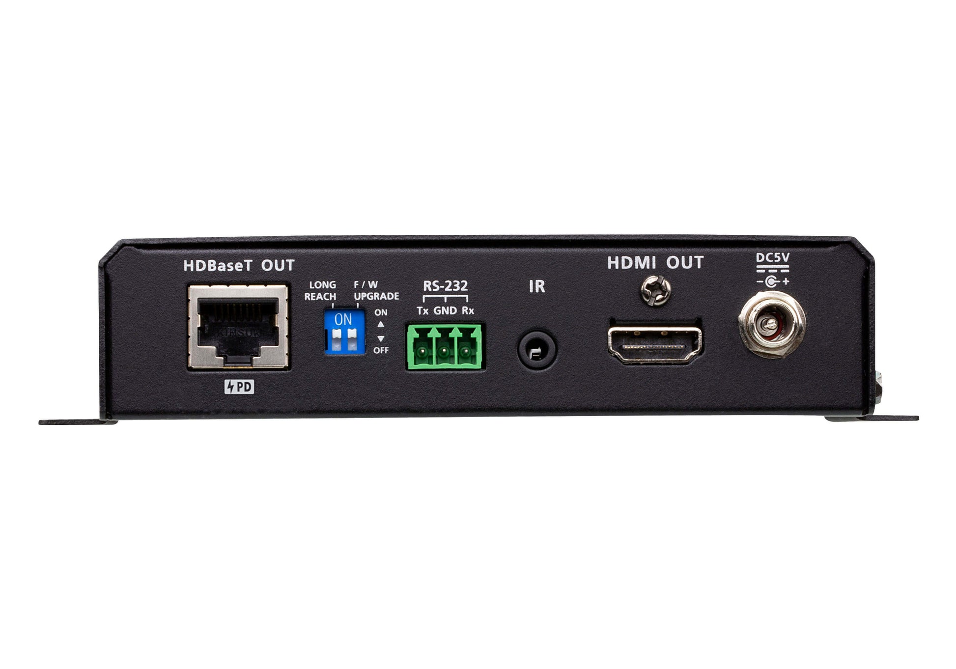 ATEN VE3912T – DP/HDMI/VGA HDBaseT Sender (Switch), 4K@60 Hz, 100 m, PoH, HDCP 2.2, Auto-Switch, RS-232