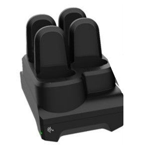 Zebra Ladestation – CR6080-SC400F4WW – 4-Slot, induktiv, DC-Netzteil – für CS6080 – schwarz