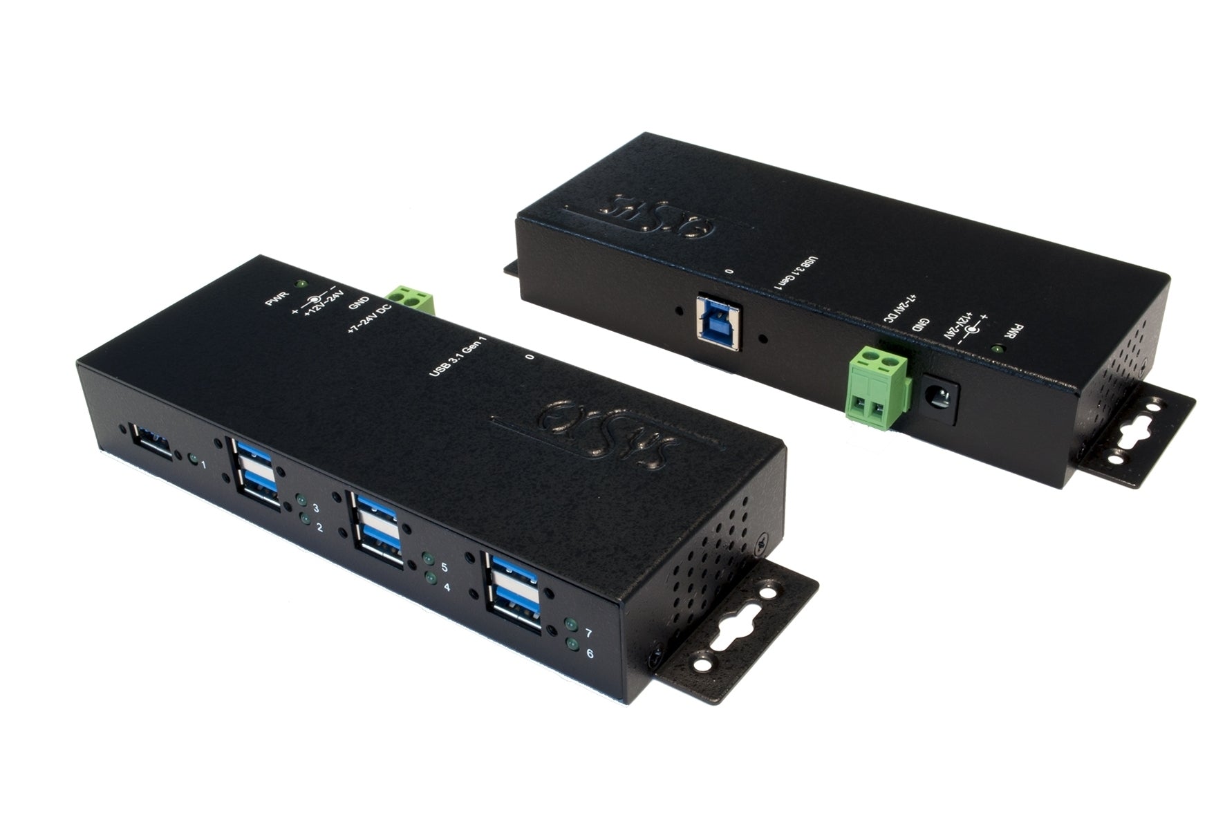 EXSYS EX-1189HMVS-3 USB-Hub – USB-B, 7× USB-A