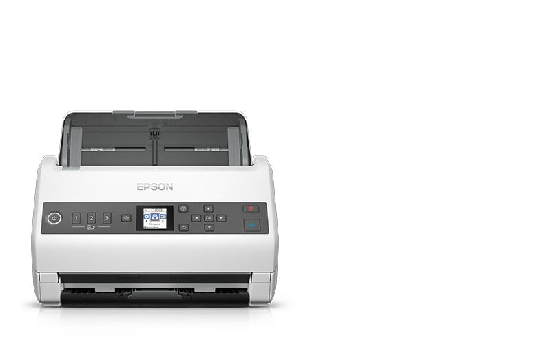 Epson DS-730N – Dokumentenscanner, A4, Duplex, 40 ppm, 600 dpi, ADF 100 Blatt, LAN, USB