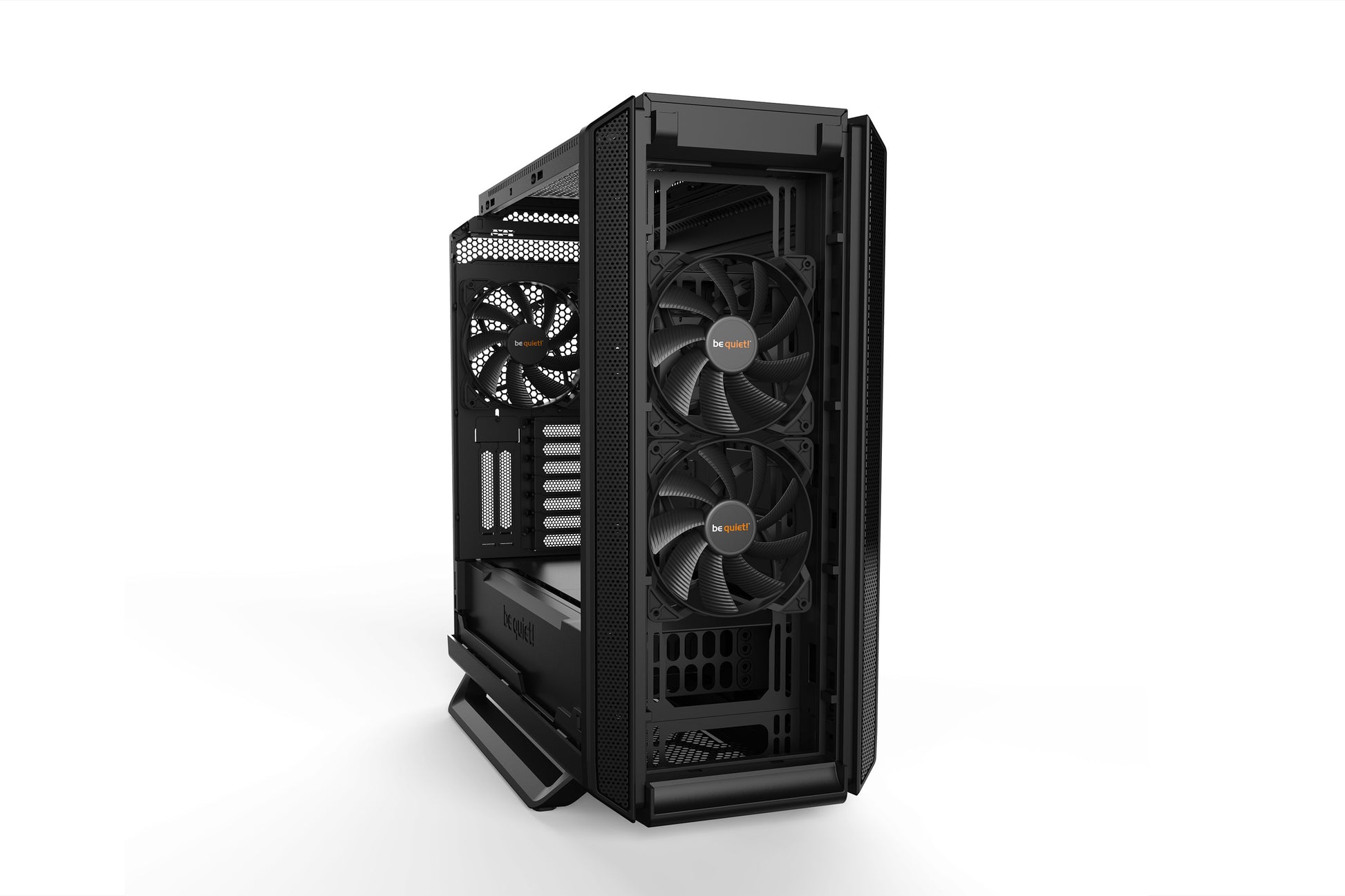 be quiet! be quiet Silent Base 802 – Midi Tower – Schwarz, für ATX, EATX, micro ATX und andere, 2×140 mm, 553×281×539 mm