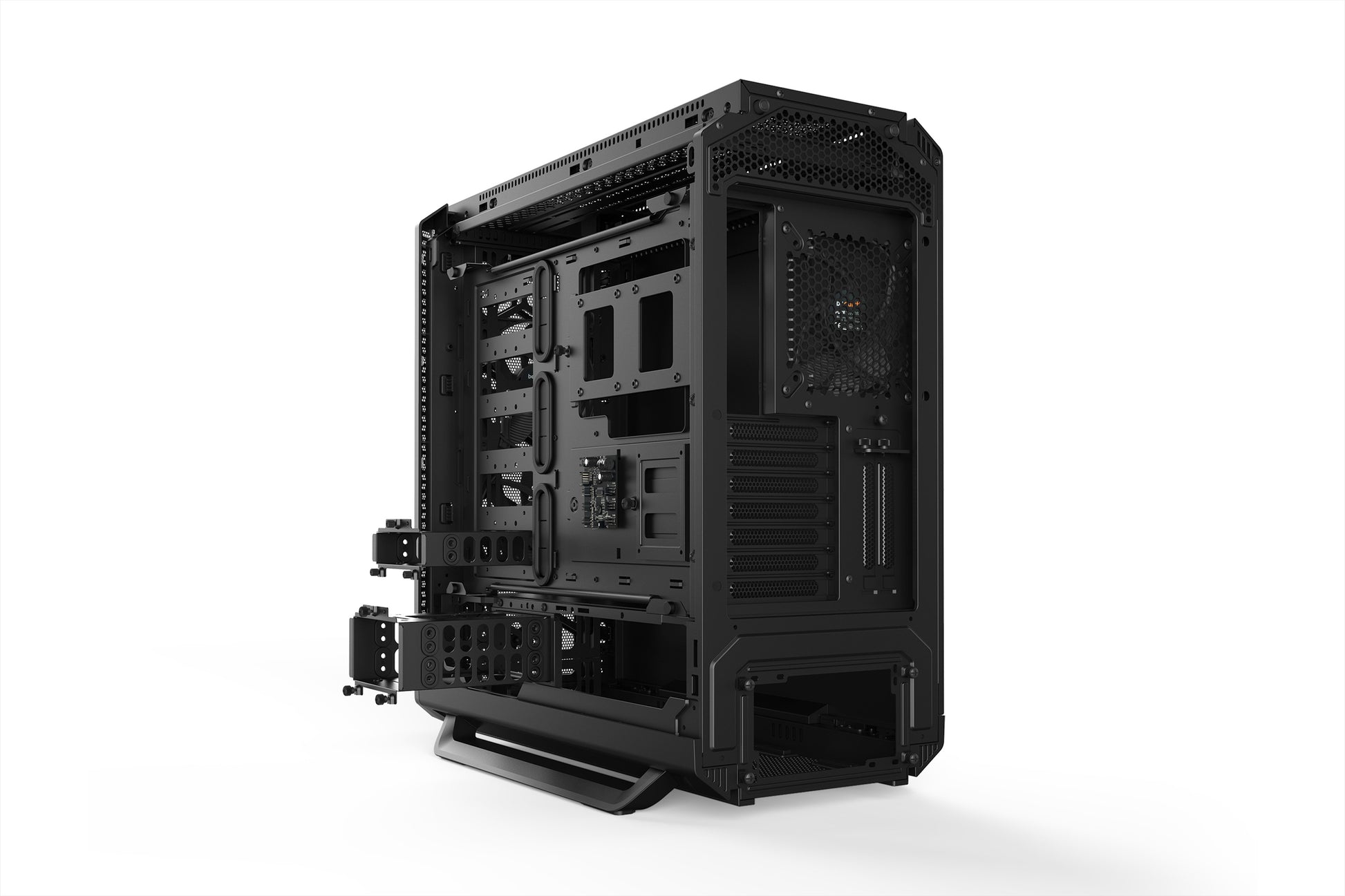 be quiet! be quiet Silent Base 802 – Midi Tower – Schwarz, für ATX, EATX, micro ATX und andere, 2×140 mm, 553×281×539 mm