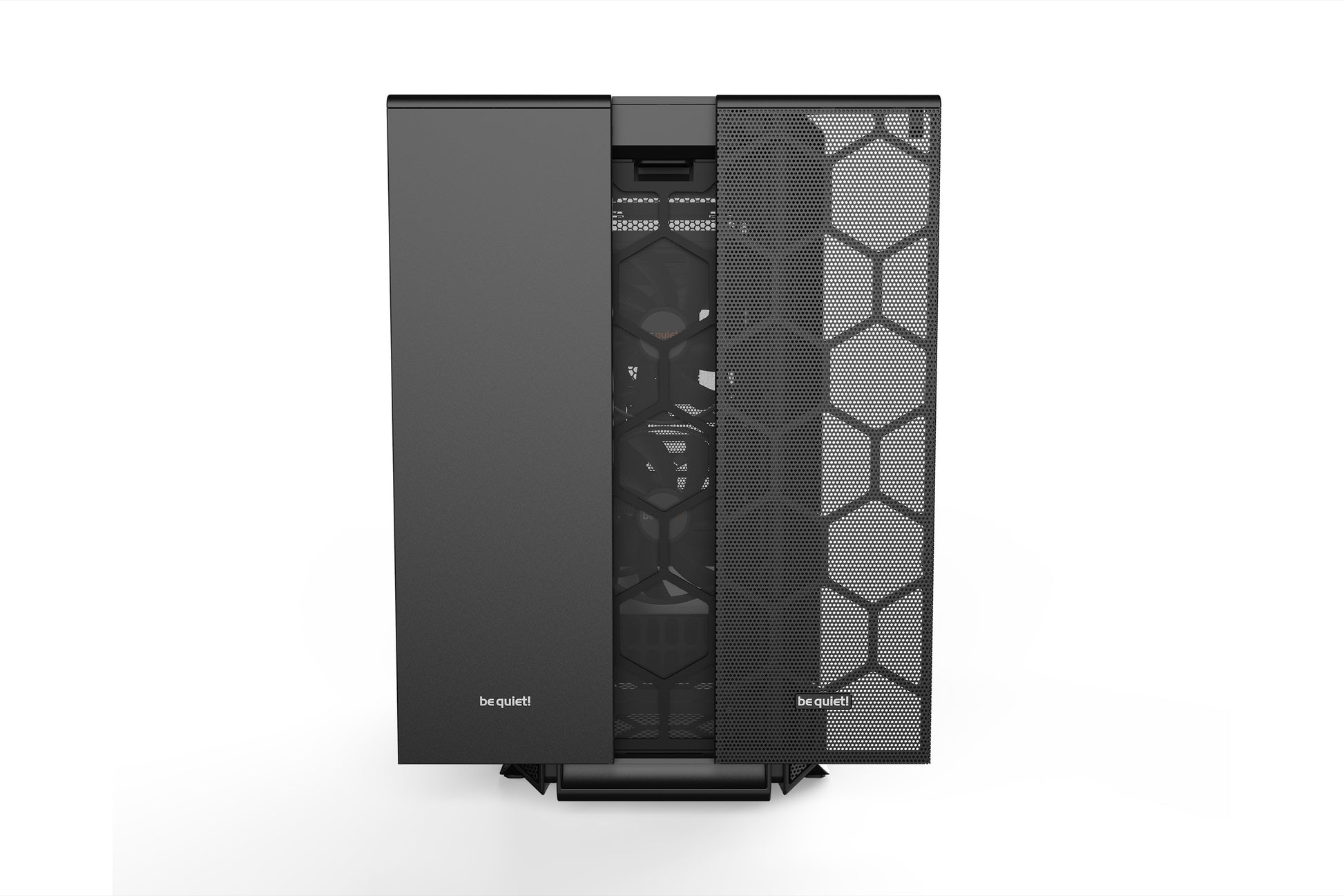 be quiet! be quiet Silent Base 802 – Midi Tower – Schwarz, für ATX, EATX, micro ATX und andere, 2×140 mm, 553×281×539 mm
