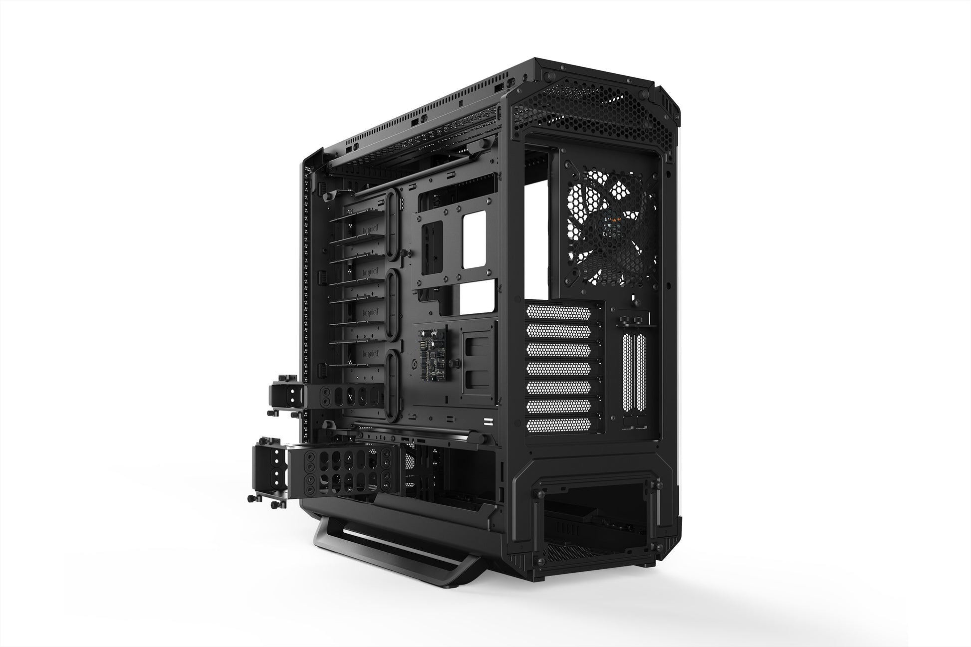 be quiet! be quiet Midi Tower – Silent Base 802 – Schwarz, Seitenfenster, für ATX, EATX, micro ATX und andere, 553×281×539 mm