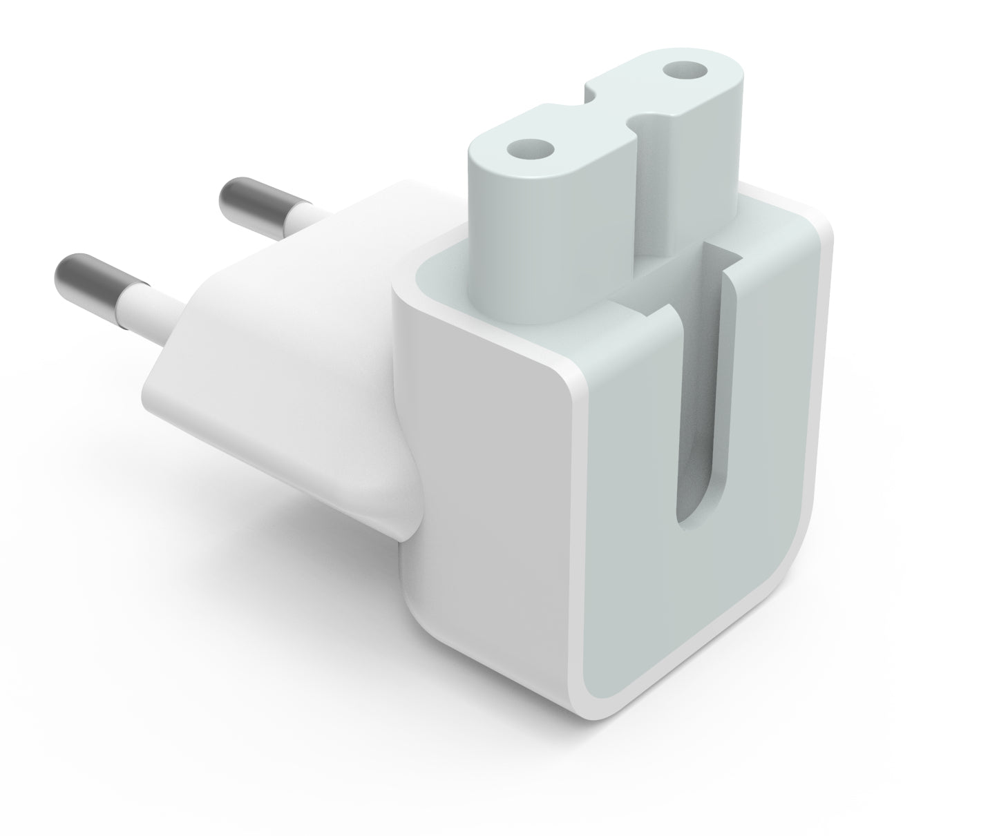 Vision TC-PF8AEU Reiseadapter F8 zu EU-Stecker – Weiss