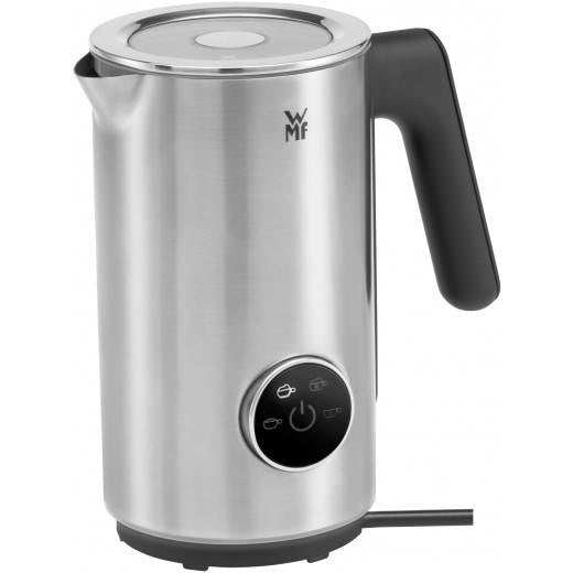 WMF Milchaufschäumer Lumero 0413300011 – 250 ml, 500 W, abnehmbarer Deckel – Edelstahl
