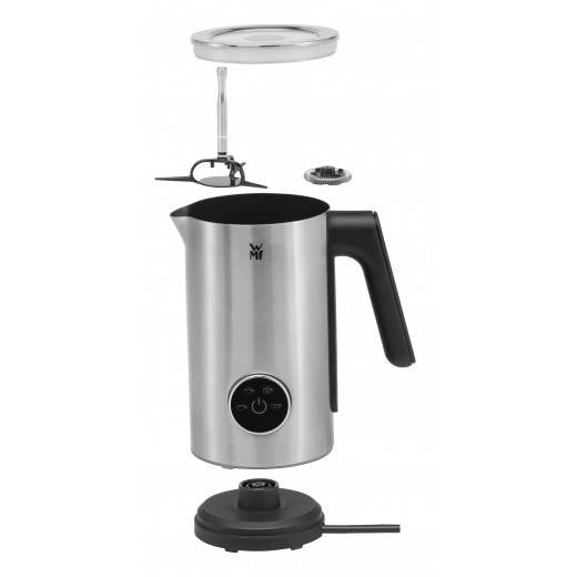 WMF Milchaufschäumer Lumero 0413300011 – 250 ml, 500 W, abnehmbarer Deckel – Edelstahl