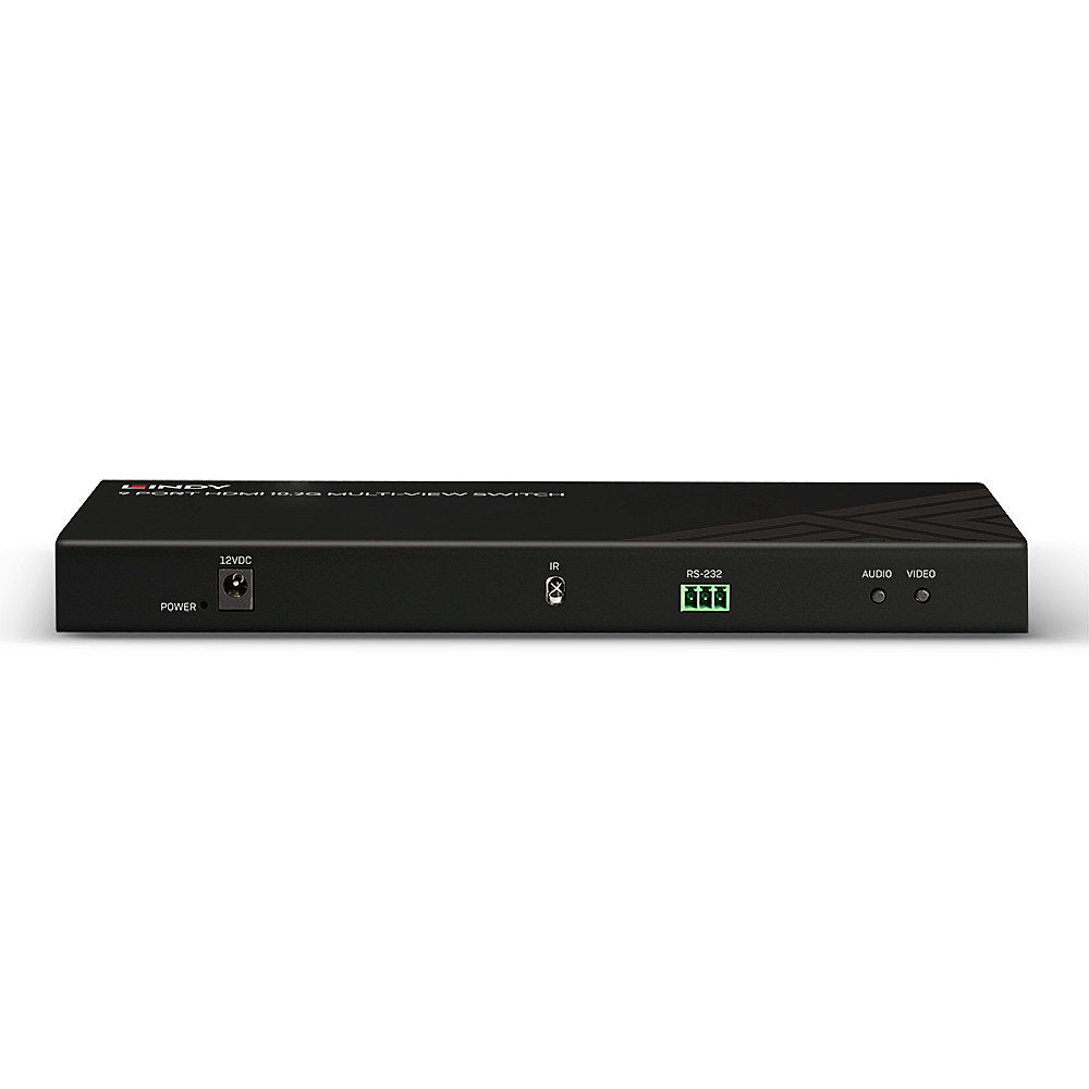 Lindy 9-Port HDMI 10,2 Gbit/s Multi-View Switch – HDMI-Switch, 10,2 Gbit/s, Multi-View