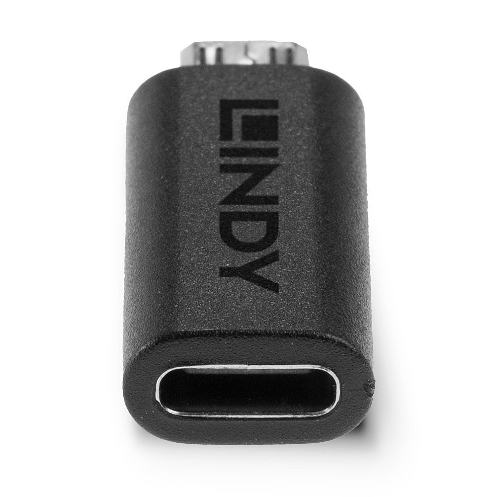 Lindy USB-C (Buchse) auf Micro-B (Stecker) Adapter, USB 2.0