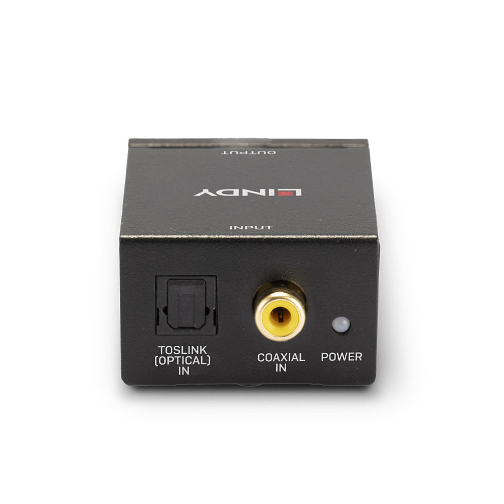 Lindy AV-Konverter (DAC), TosLink/Koaxial → Dual-Cinch (RCA)