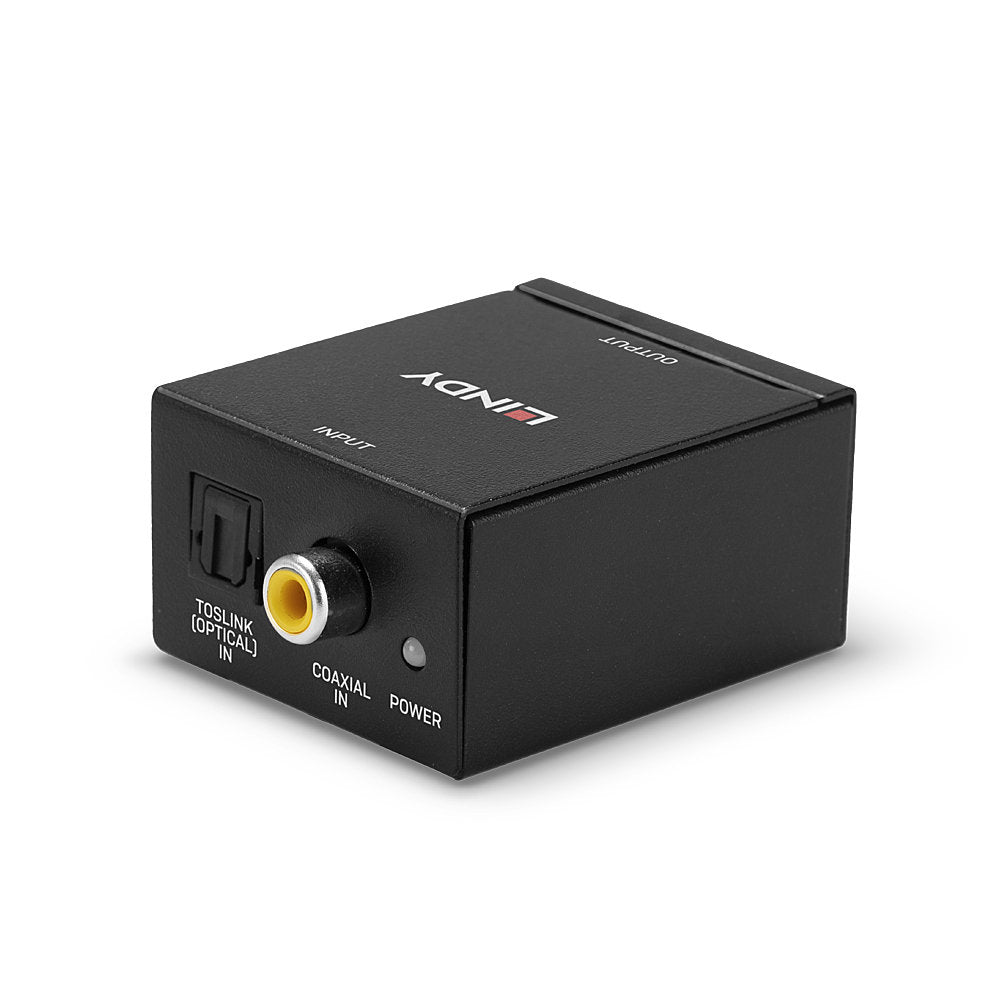 Lindy AV-Konverter (DAC), TosLink/Koaxial → Dual-Cinch (RCA)