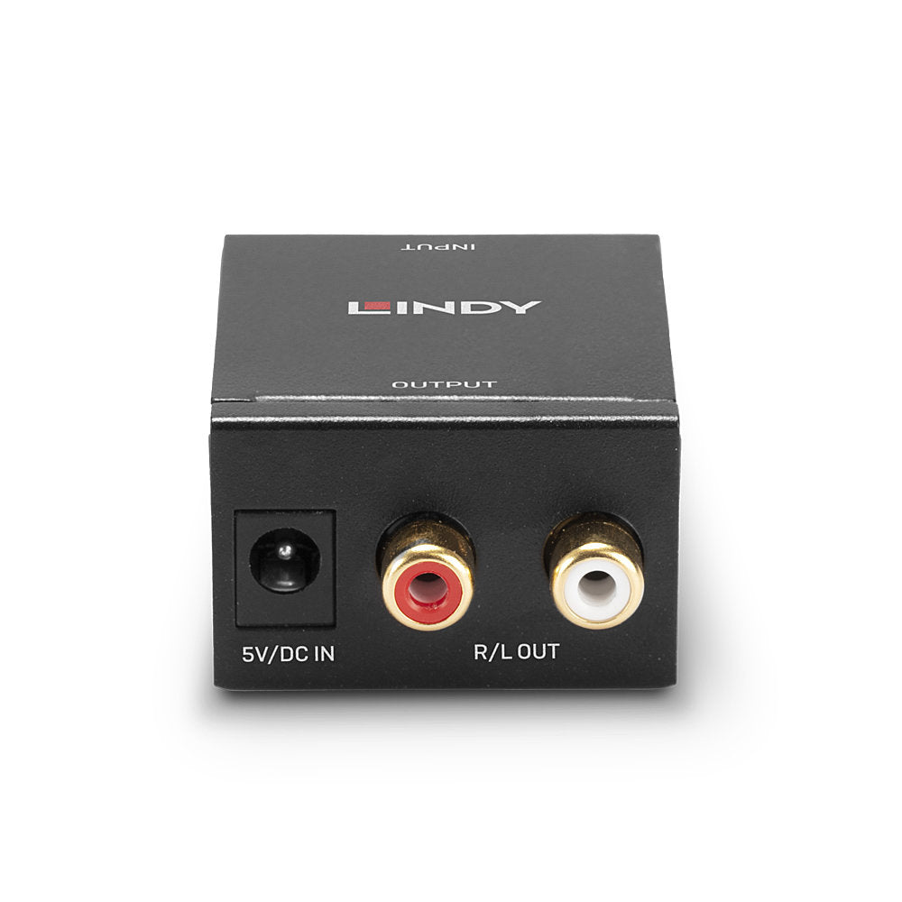 Lindy AV-Konverter (DAC), TosLink/Koaxial → Dual-Cinch (RCA)
