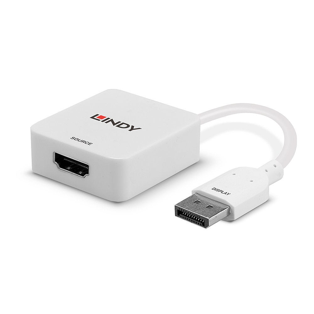 Lindy HDMI auf DisplayPort Adapter, DP 1.2, 18 Gbit/s