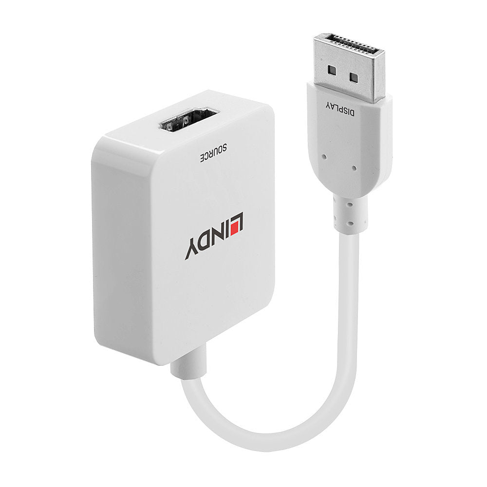 Lindy HDMI auf DisplayPort Adapter, DP 1.2, 18 Gbit/s