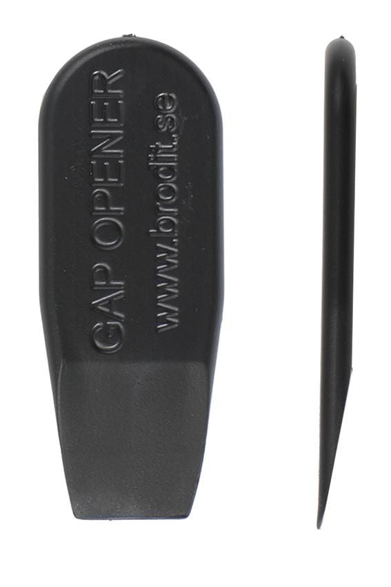 Brodit Montagezubehör Spalt – Spezialzubehör – Öffnungswerkzeug, ABS, 24×4×62 mm – Schwarz