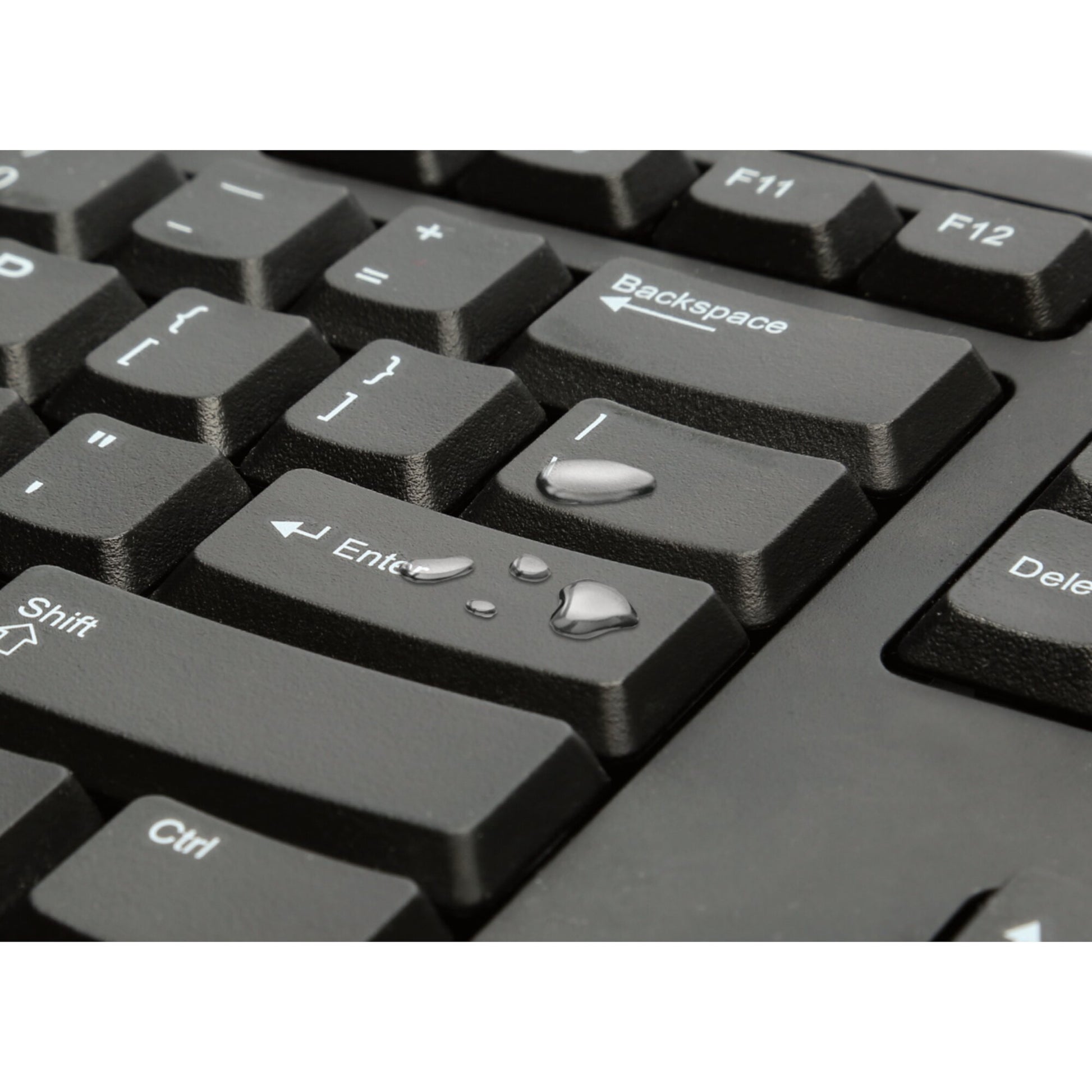 Kensington KB100 EQ – Tastatur – kabelgebunden – schwarz