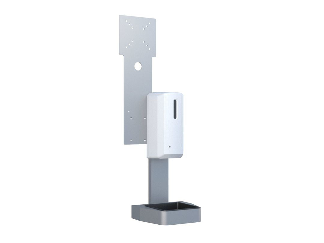 Multibrackets Automatischer Desinfektionsmittelständer – Standgerät – 1000 ml, weiss, ABS