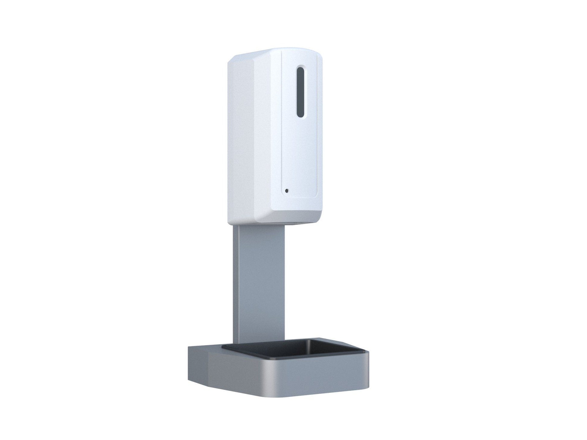 Multibrackets Automatischer Desinfektionsmittelständer – Standgerät – 1000 ml, weiss, ABS