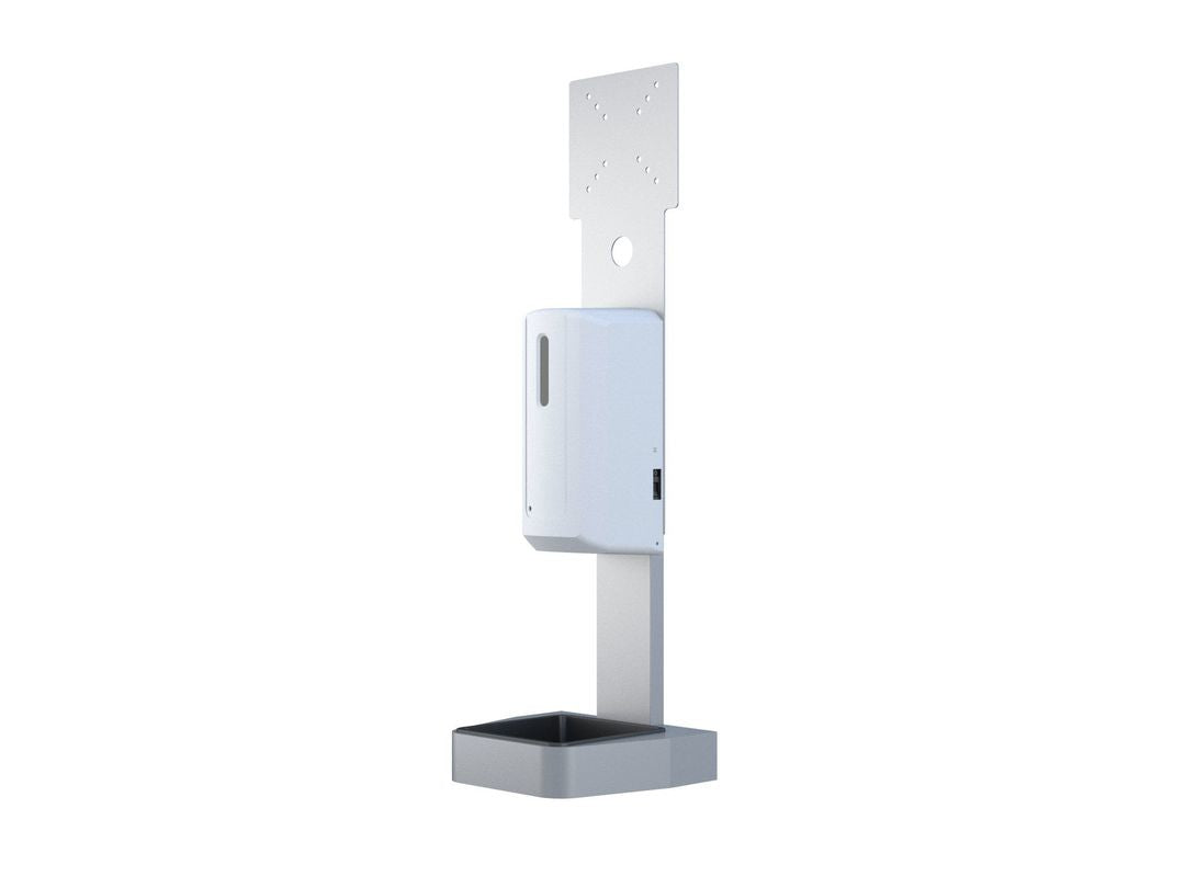 Multibrackets Automatischer Desinfektionsmittelständer – Standgerät – 1000 ml, weiss, ABS