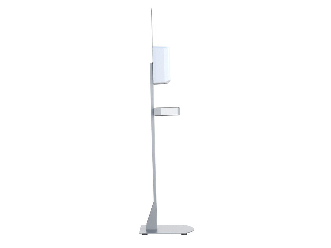Multibrackets Automatischer Desinfektionsmittelständer – Stand – 1000 ml, weiss, ABS