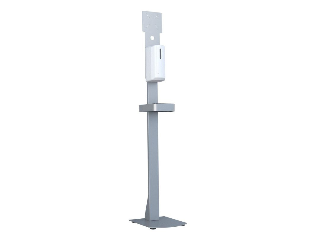 Multibrackets Automatischer Desinfektionsmittelständer – Stand – 1000 ml, weiss, ABS