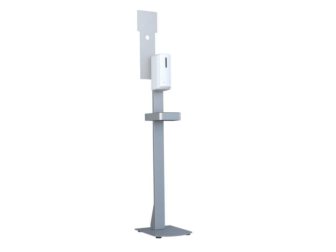 Multibrackets Automatischer Desinfektionsmittelständer – Stand – 1000 ml, weiss, ABS