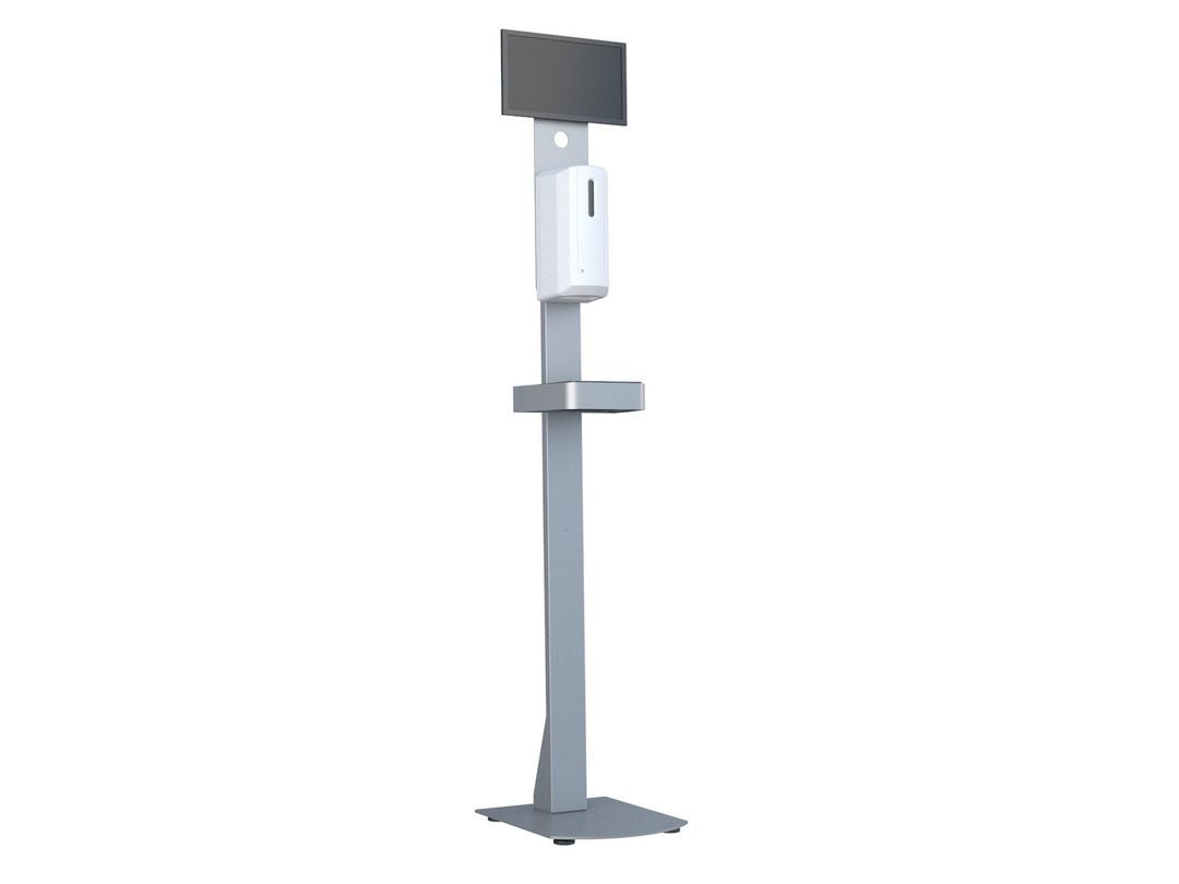 Multibrackets Automatischer Desinfektionsmittelständer – Stand – 1000 ml, weiss, ABS