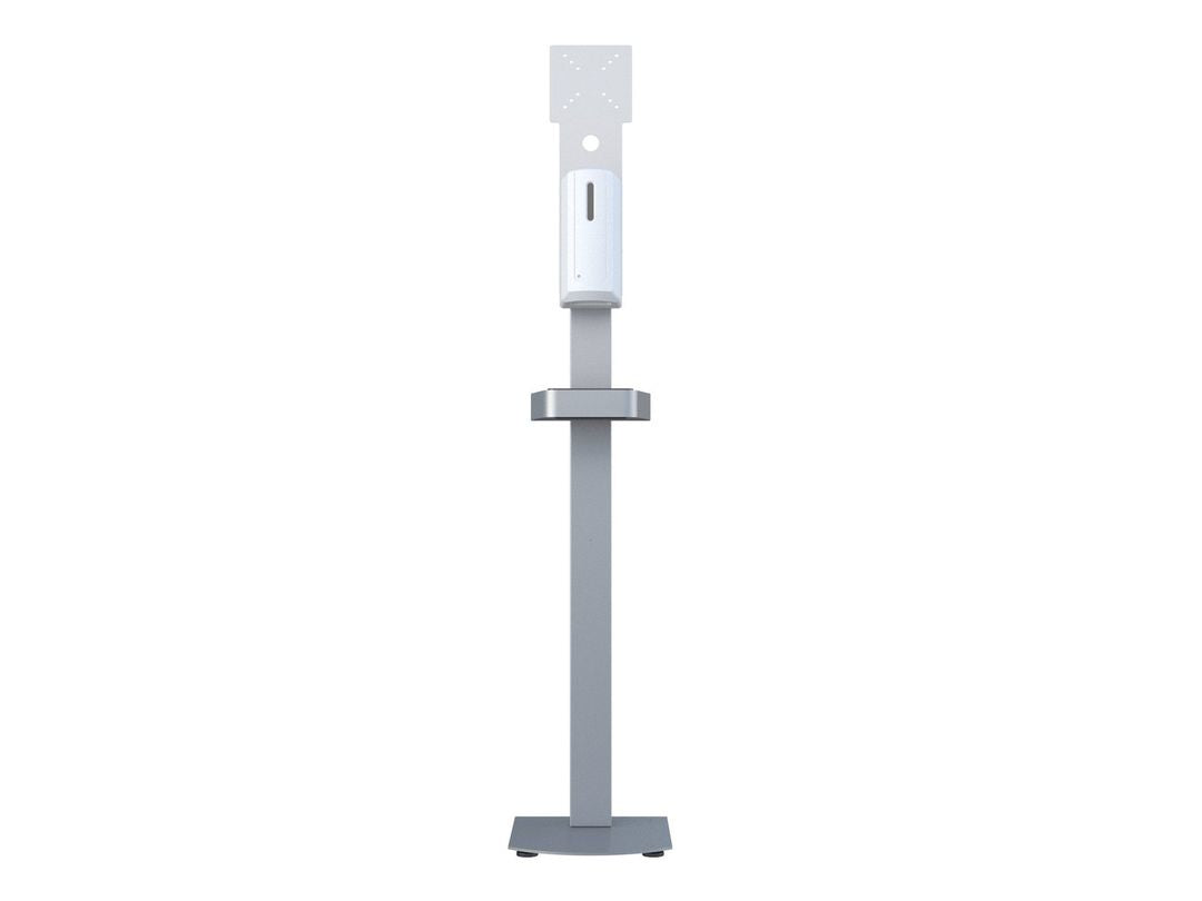 Multibrackets Automatischer Desinfektionsmittelständer – Stand – 1000 ml, weiss, ABS