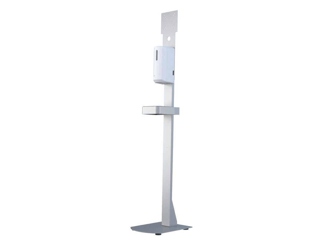 Multibrackets Automatischer Desinfektionsmittelständer – Stand – 1000 ml, weiss, ABS