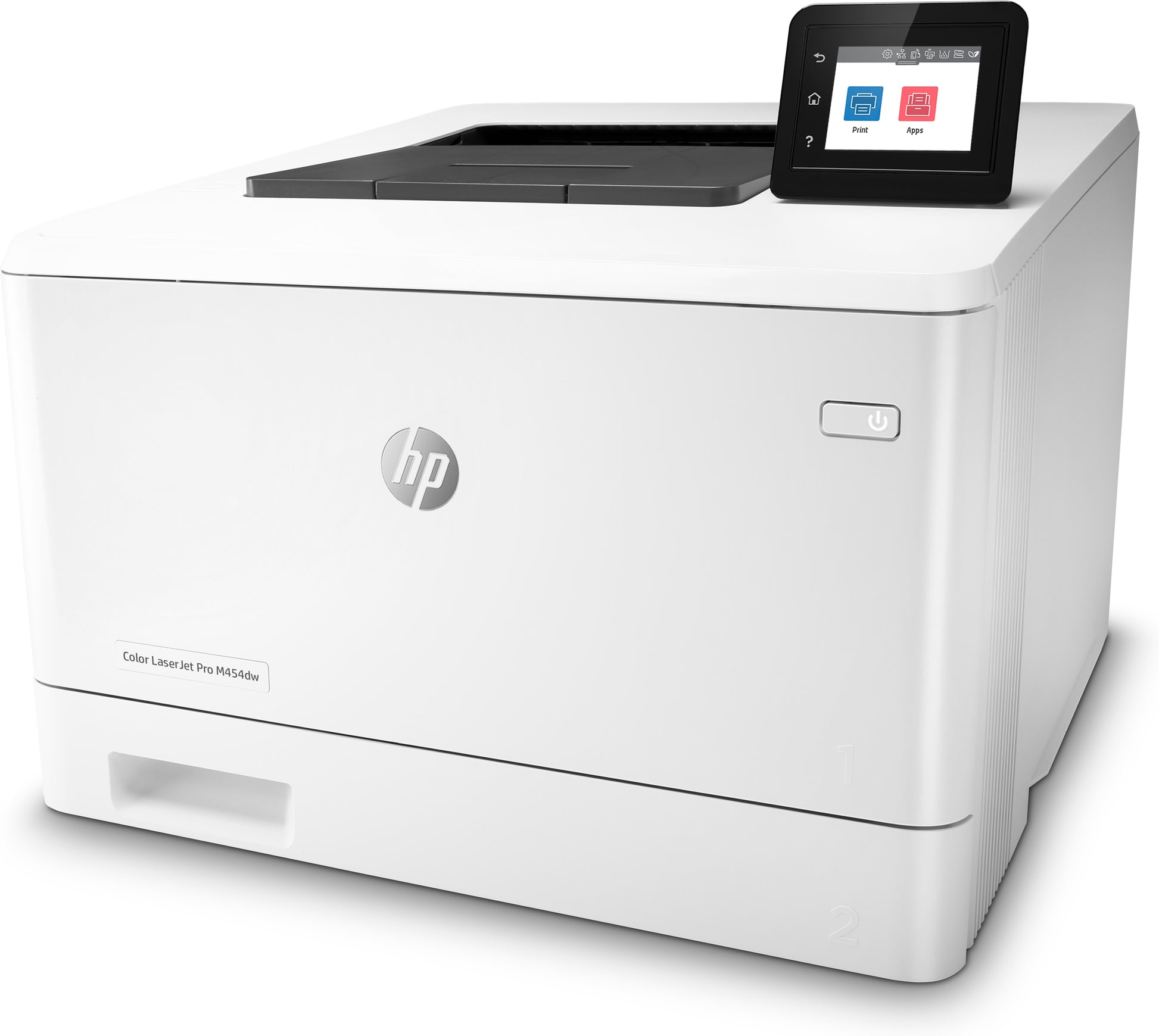HP Color LaserJet Pro M454dw – A4, Farbe, Duplex, 27 S./Min., 600 × 600 dpi, WLAN/LAN/USB, Papier: 300 Blatt