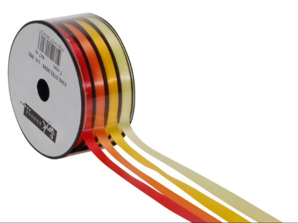 Spyk Bänder-Set Polyband Gelb/Rot – 4 × 7 m, 7 mm