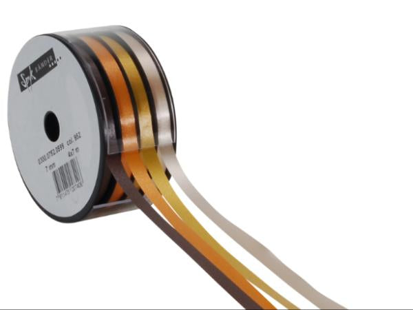 Spyk Bänder-Set Polyband Mehrfarbig – 4 × 7 m, 7 mm