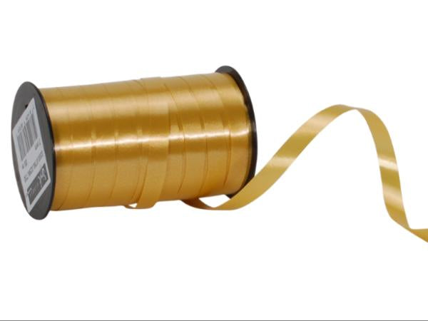 Spyk Geschenkband Poly Gold – 7 mm × 20 m