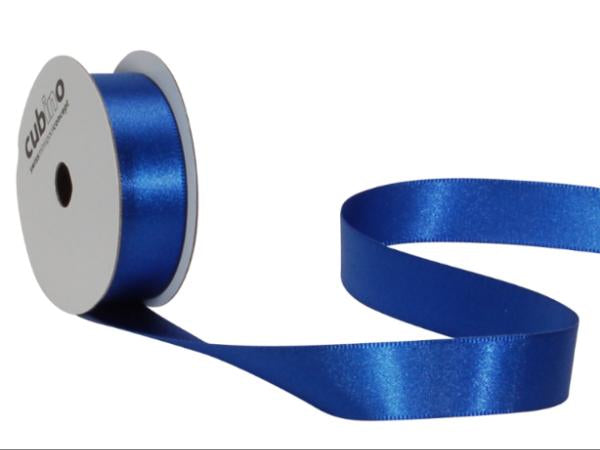 Spyk Geschenkband Satin Königsblau – 16 mm × 5 m