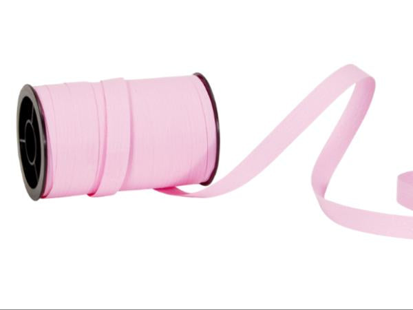 Spyk Geschenkband Poly matt rosa – 10 mm × 20 m