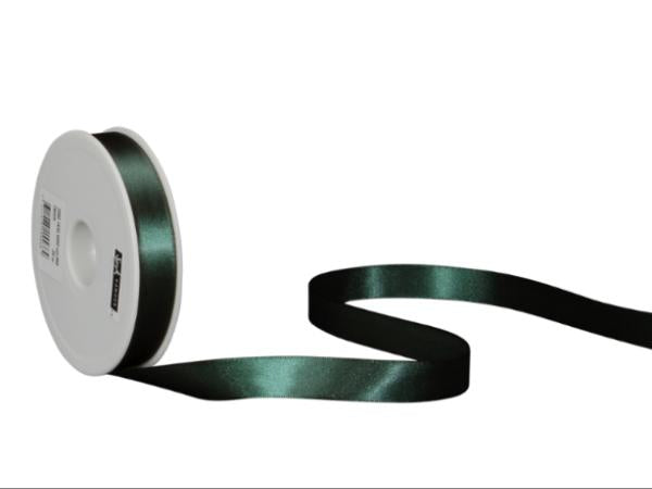 Spyk Geschenkband Satin Dunkelgrün – 16 mm × 25 m