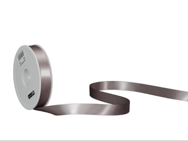 Spyk Geschenkband Satin Silber – 16 mm × 25 m