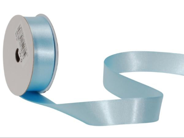 Spyk Geschenkband Satin Hellblau – 16 mm × 5 m
