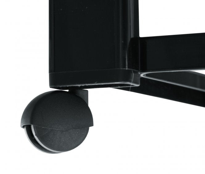 Rotho Schubladenturm 3 Schubladen – mit Rollen – Anthrazit – 325 × 712 × 375 mm