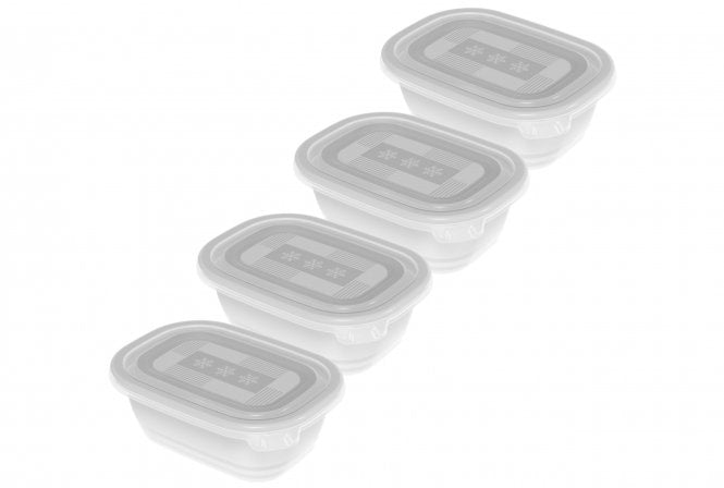 Rotho Vorratsdose 500 ml, 11 × 15,5 × 10,5 cm, Polypropylen (PP), Transparent