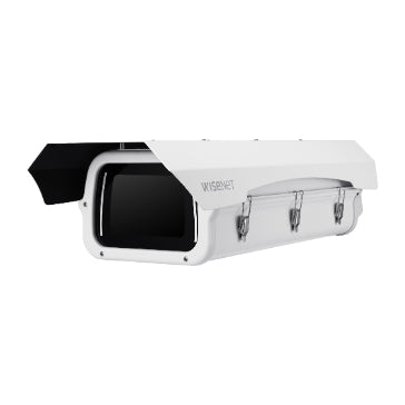 Hanwha SHB-9000H Wetterschutzgehäuse – IP66, Heizung, Netz, für TNB-9000, Weiss