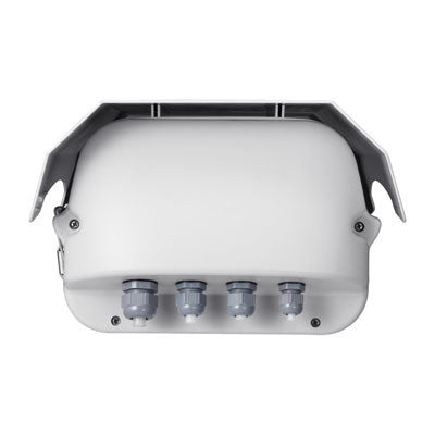 Hanwha SHB-9000H Wetterschutzgehäuse – IP66, Heizung, Netz, für TNB-9000, Weiss