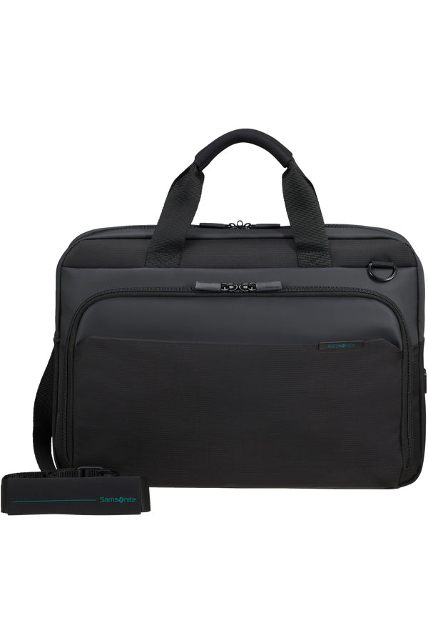 Samsonite Mysight Notebook-Tasche – 12,5 l, Aufsteckfunktion, recyceltes PET (rPET), Schwarz