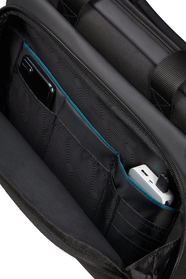 Samsonite Mysight Notebook-Tasche – für Notebooks bis 14,1", Tablets bis 10,5", 8,5 l, Aufsteckfunktion, Recycelt