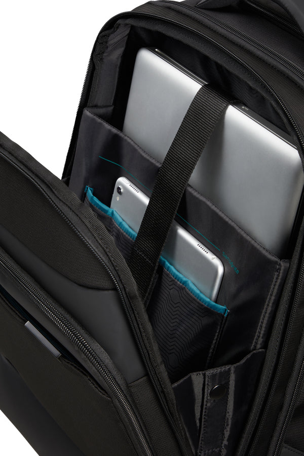 Samsonite Mysight Notebook-Trolley – 25,5 l, USB-Port, Aufsteckfunktion, recyceltes PET (rPET), schwarz
