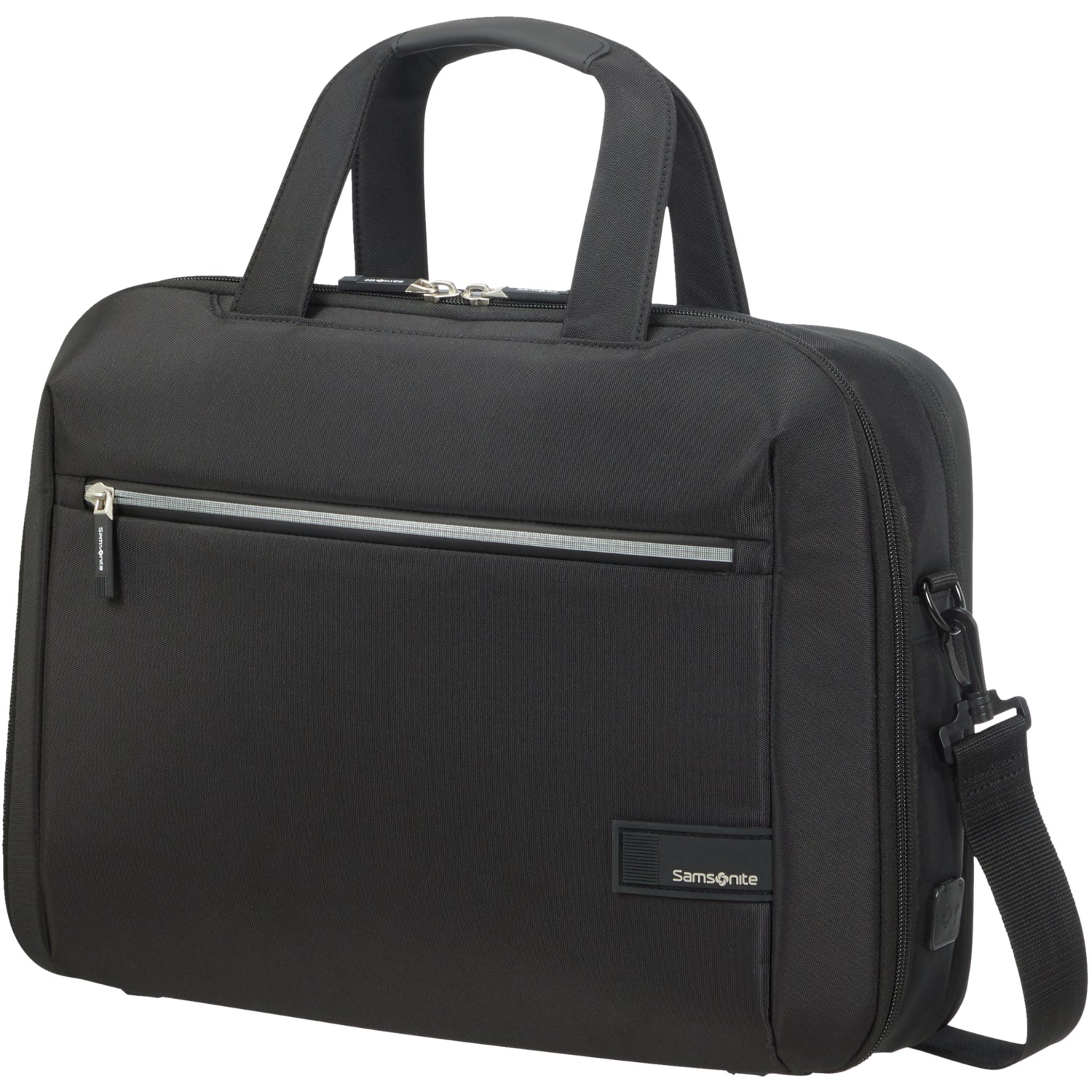 Samsonite Litepoint Notebook-Tasche 15,6" – erweiterbar, Tablet-Fach – Schwarz