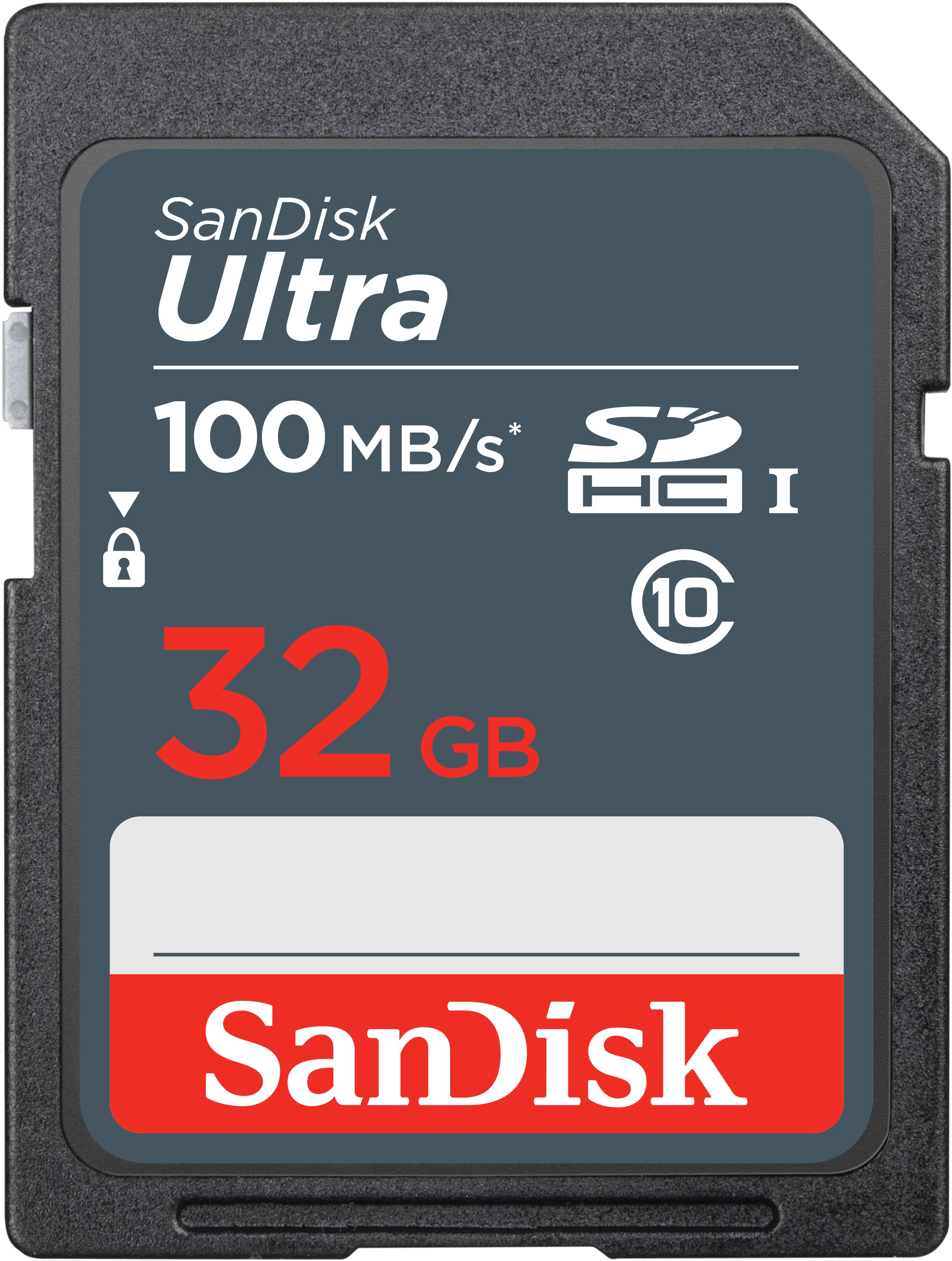 SanDisk Ultra Speichergerät – 32 GB, SDHC, 100 MB/s