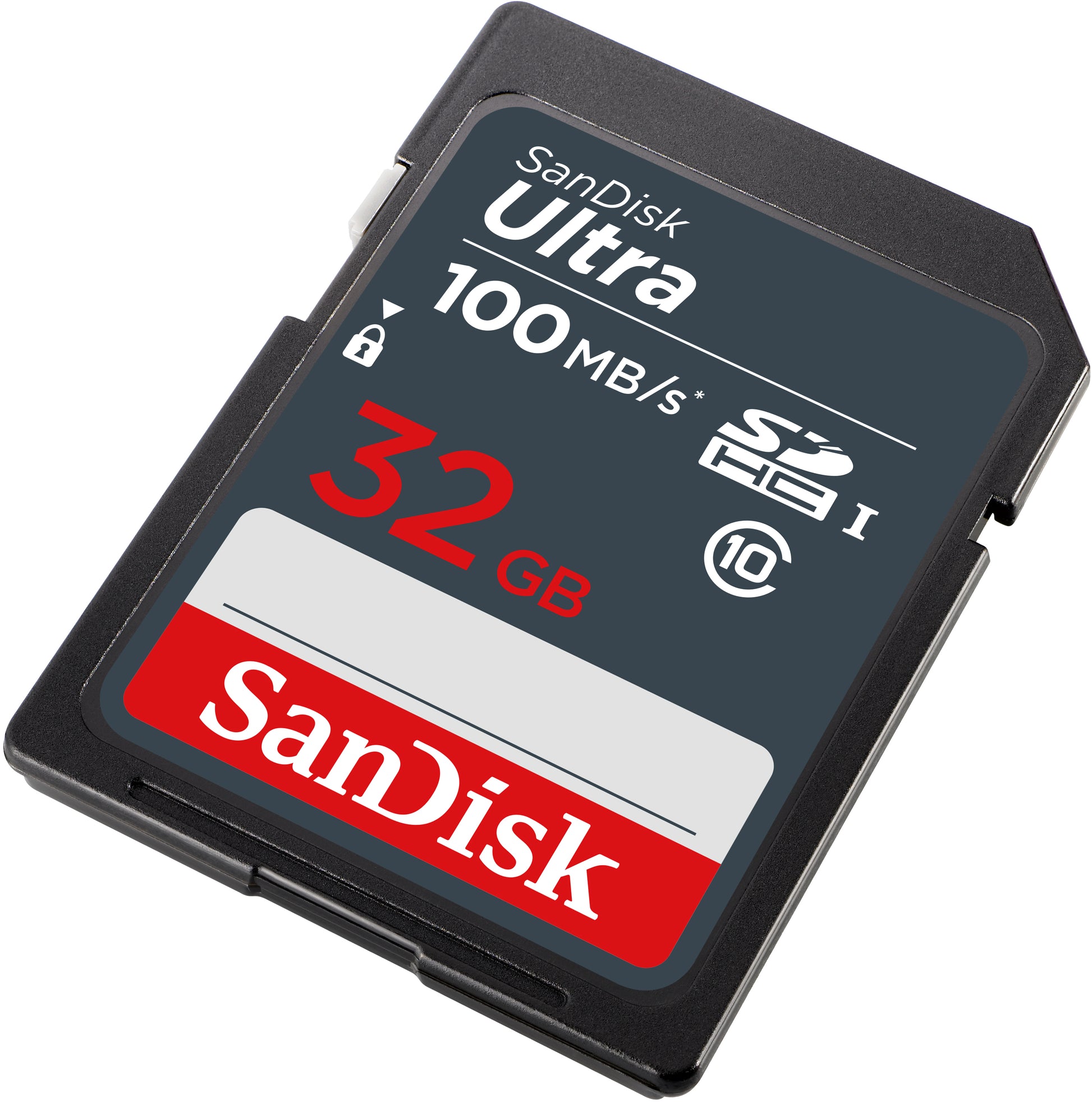 SanDisk Ultra Speichergerät – 32 GB, SDHC, 100 MB/s